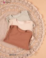 تاپ حلقه‌ای یقه گرد برند نیلا