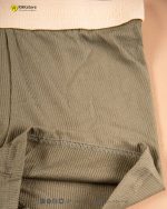 شورت نیم پا کش پهن مردانه گیاهی طرح کبریتی - Image 4