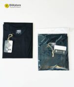 تیشرت لش مردانه یقه گرد مشکی برند رمضانی - تصویر 2